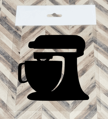 Mixer Silhouette Die Cut