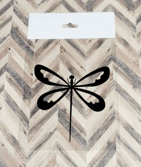 Dragonfly Silhouette Die Cut
