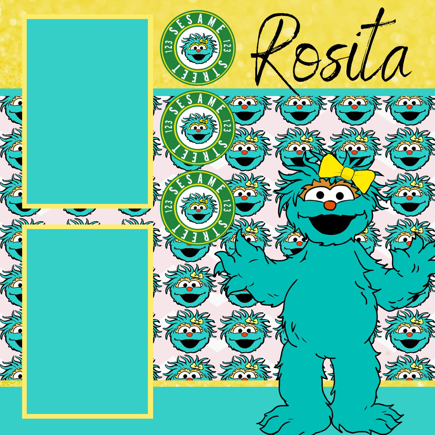 Rosita Premade Scrapbook Page 12x12