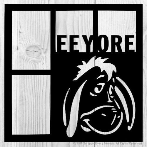 Eeyore Scrapbook Overlay
