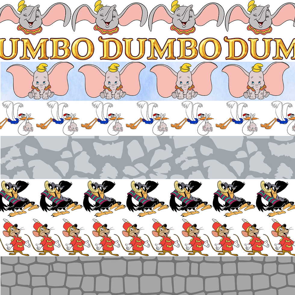 Dumbo Border Sheet