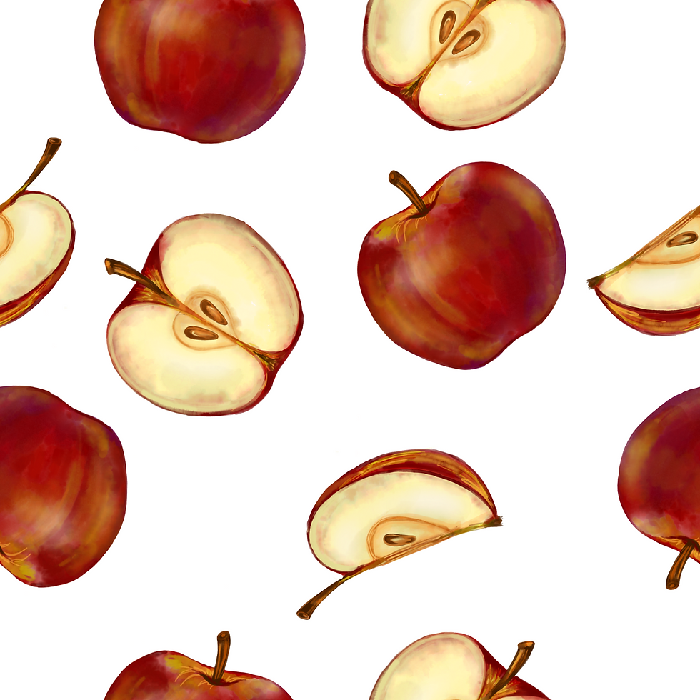 Apples Scrapbook Paper 12x12