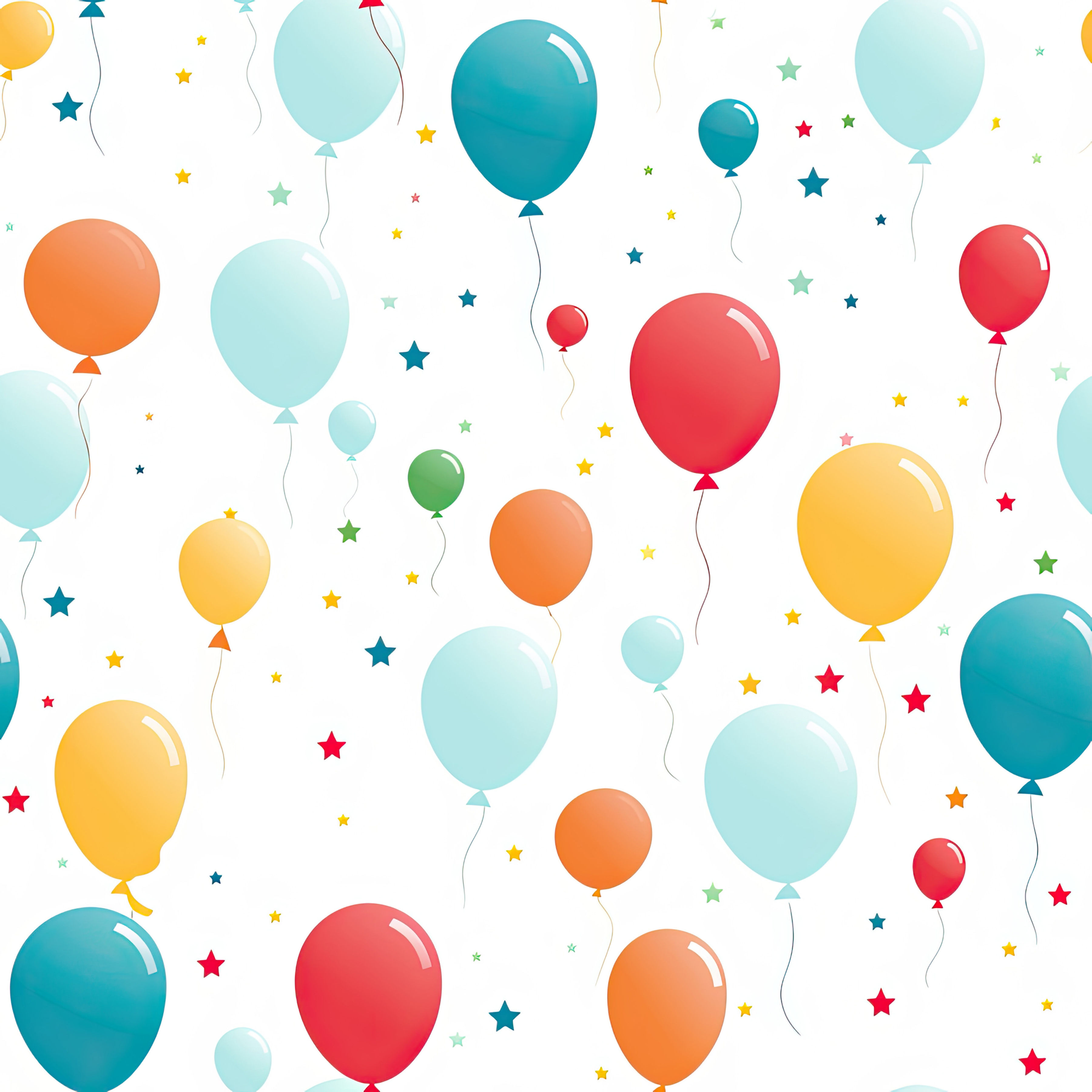 Balloons Scrapbook Paper 12x12