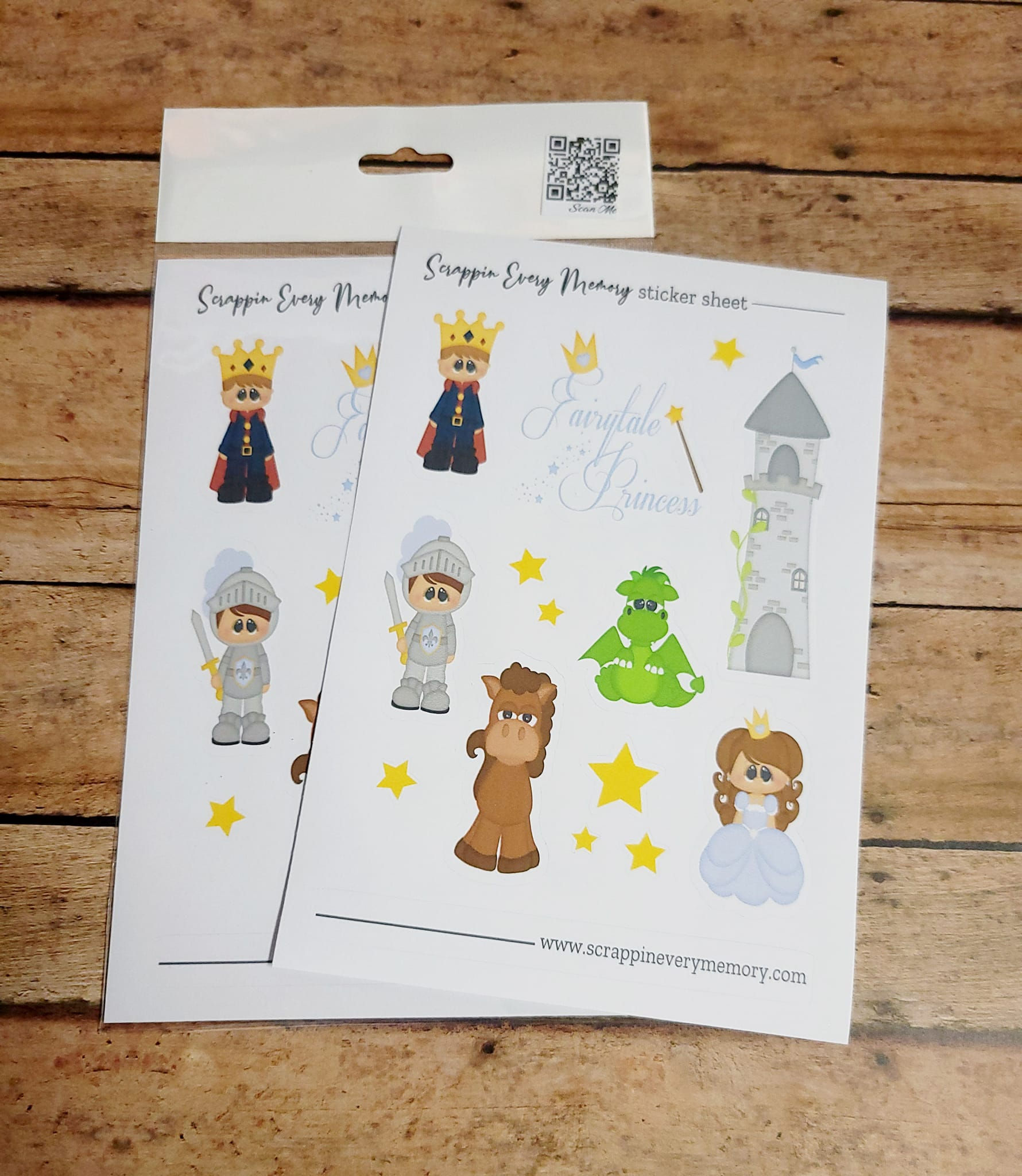 Fairytale Sticker Sheet