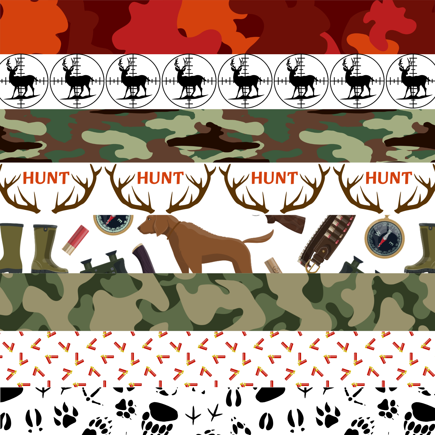 Hunting Border Sheet