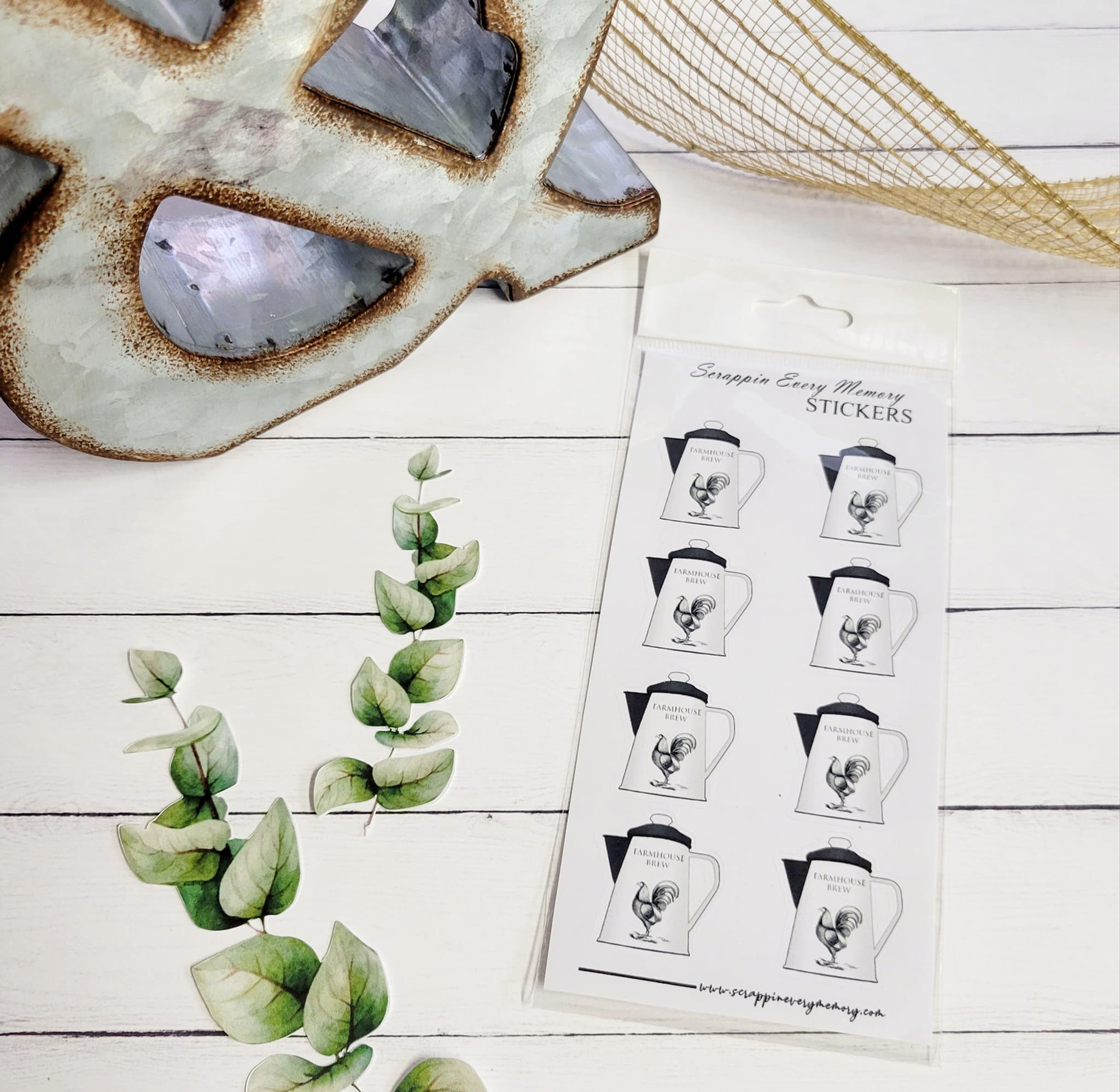 Farmhouse Brew Sticker Sheet