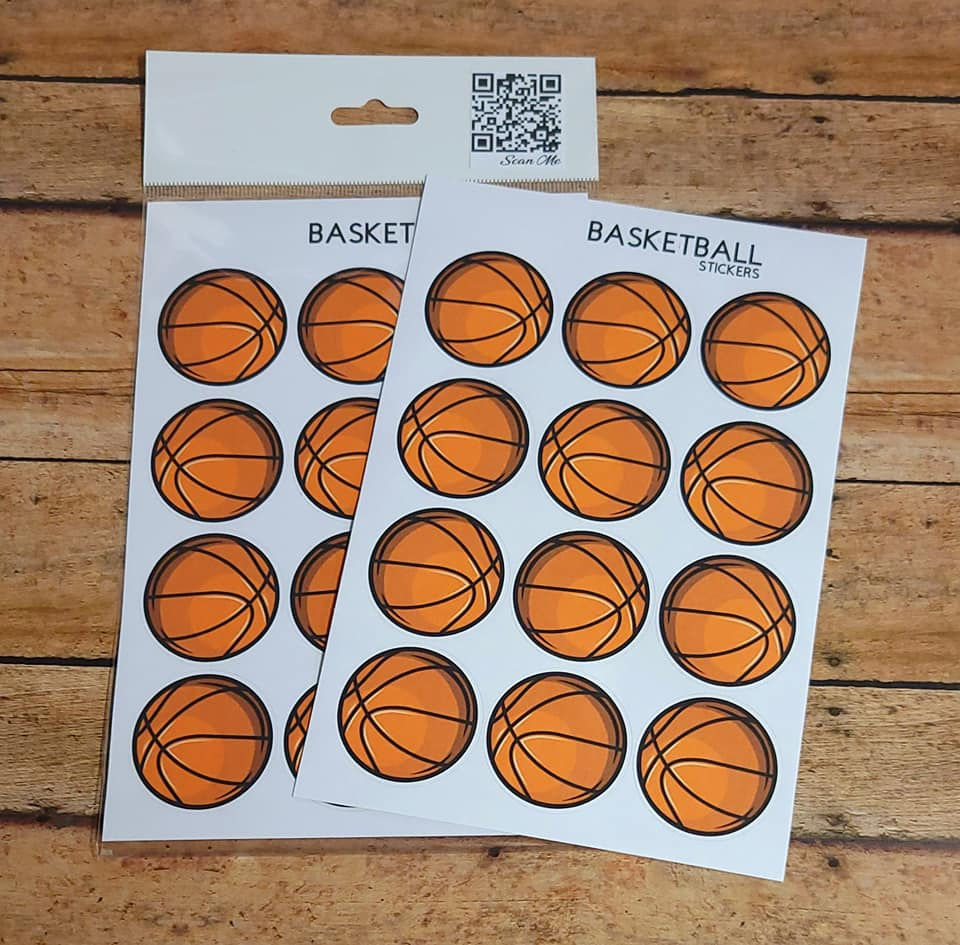 Basketball Sticker Sheet