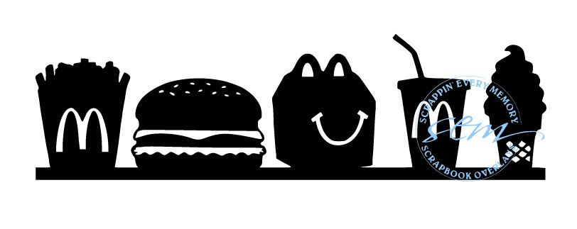 Happy Meal Scrapbook Border