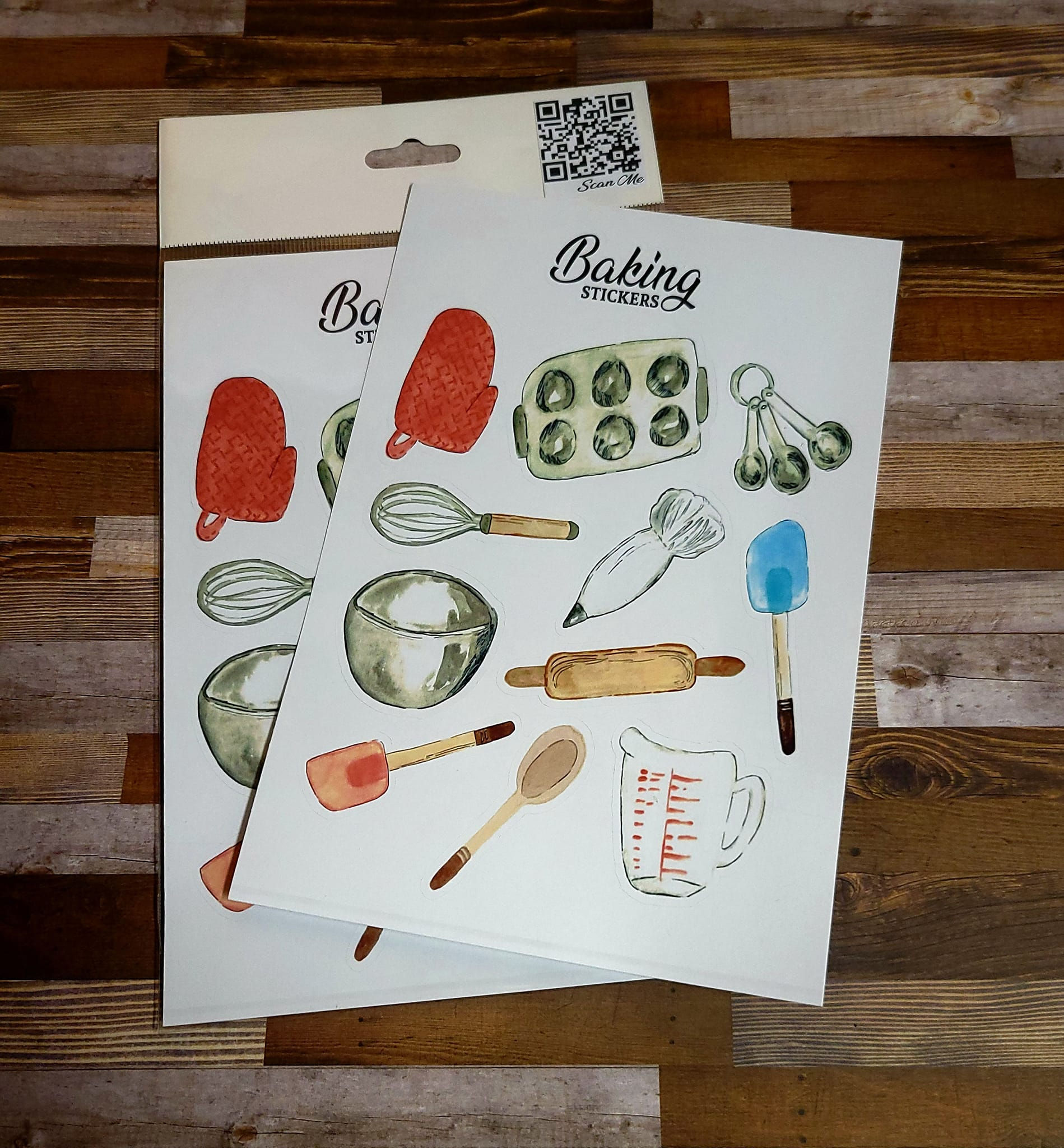 Baking Sticker Sheet