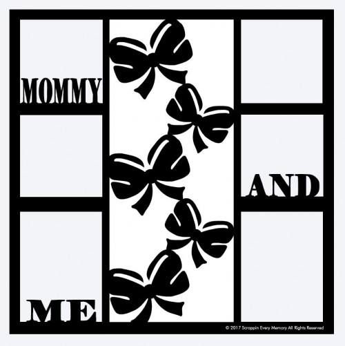Mommy And Me Scrapbook Overlay