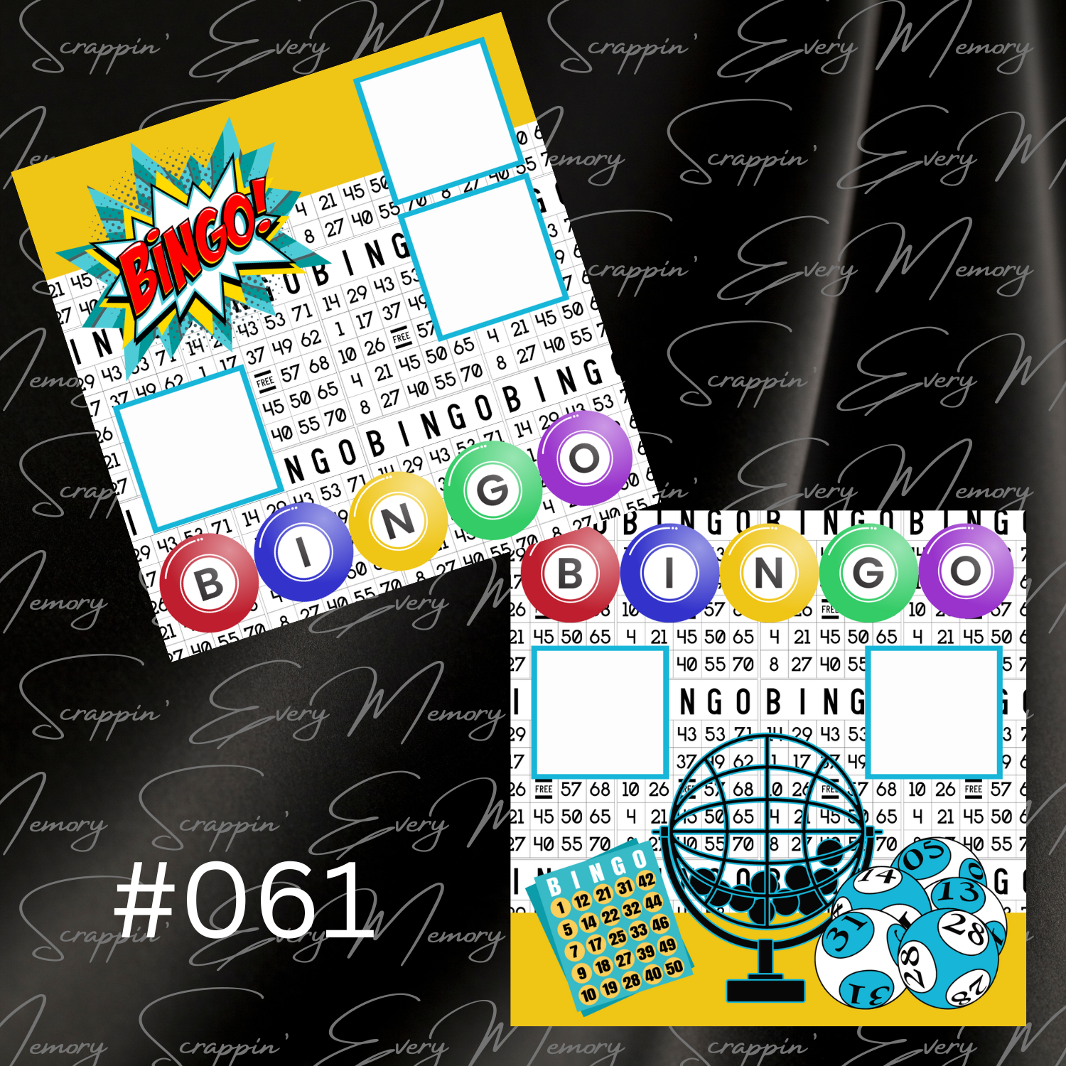 Bingo 2 Page Premades #061