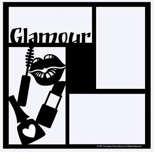 Glamour Scrapbook Overlay