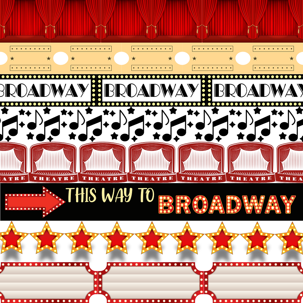 Broadway Border Sheet