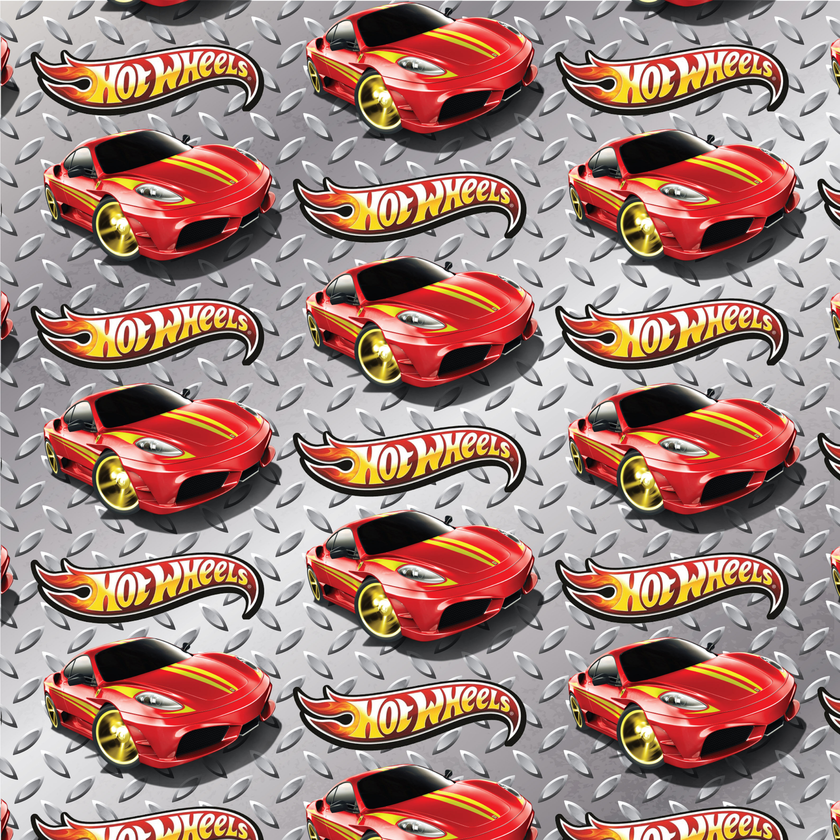 Hot Wheels Scrapbook Paper 12x12