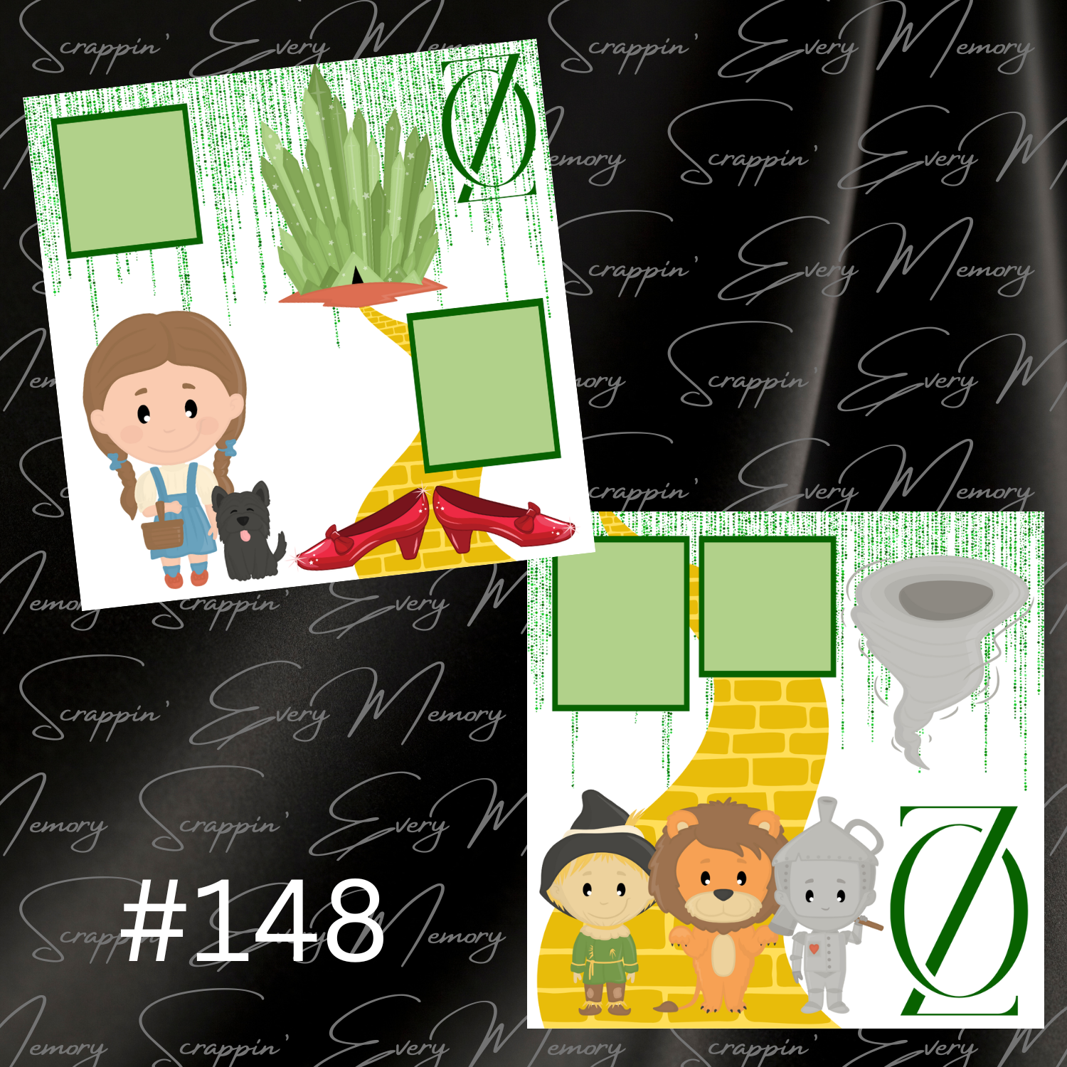 Wizard Of Oz 2 Page Premades #148