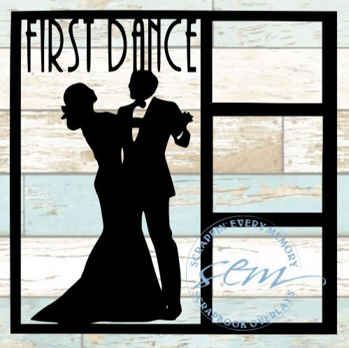 First Dance Scrapbook Overlay