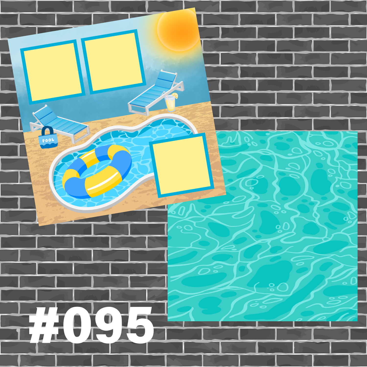 Pool Premade Pages #095