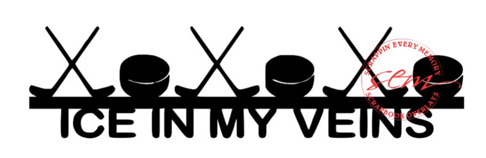 Ice In My Veins Scrapbook Border