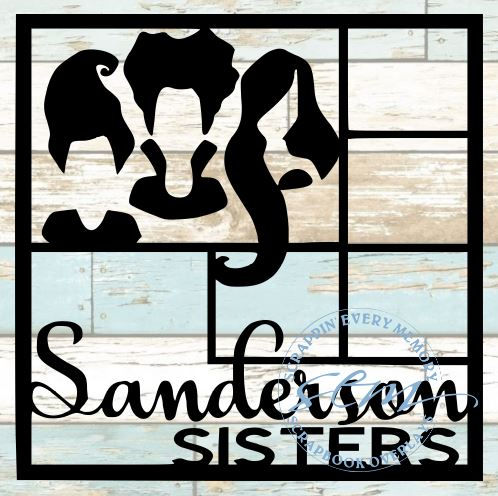Sanderson Sisters Scrapbook Overlay