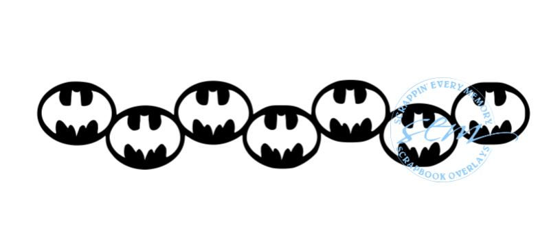 Batman Scrapbook Border