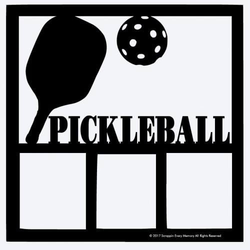 Pickleball Scrapbook Overlay