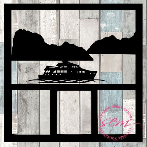 Boat Scrapbook Overlay