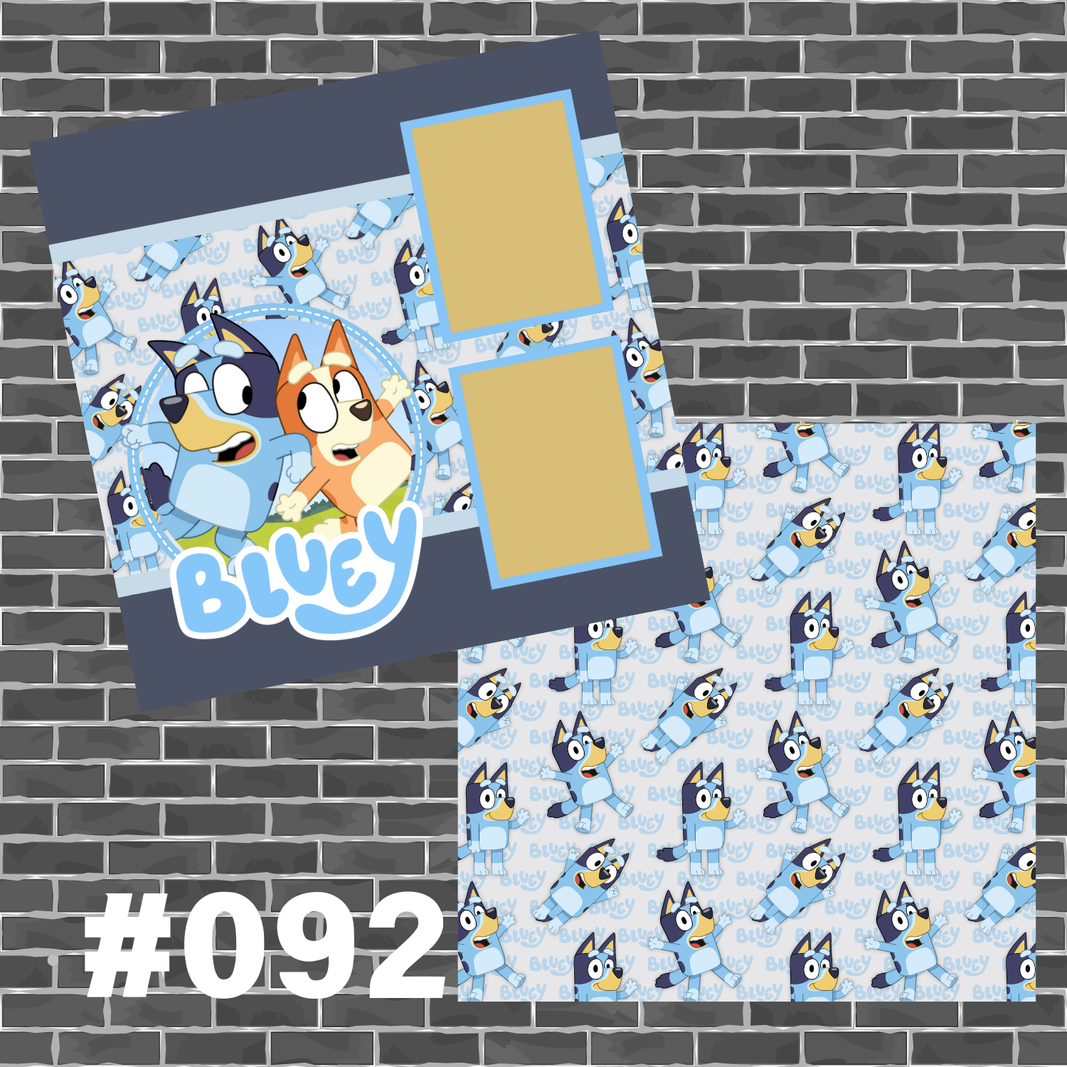 Bluey Premade Pages #092