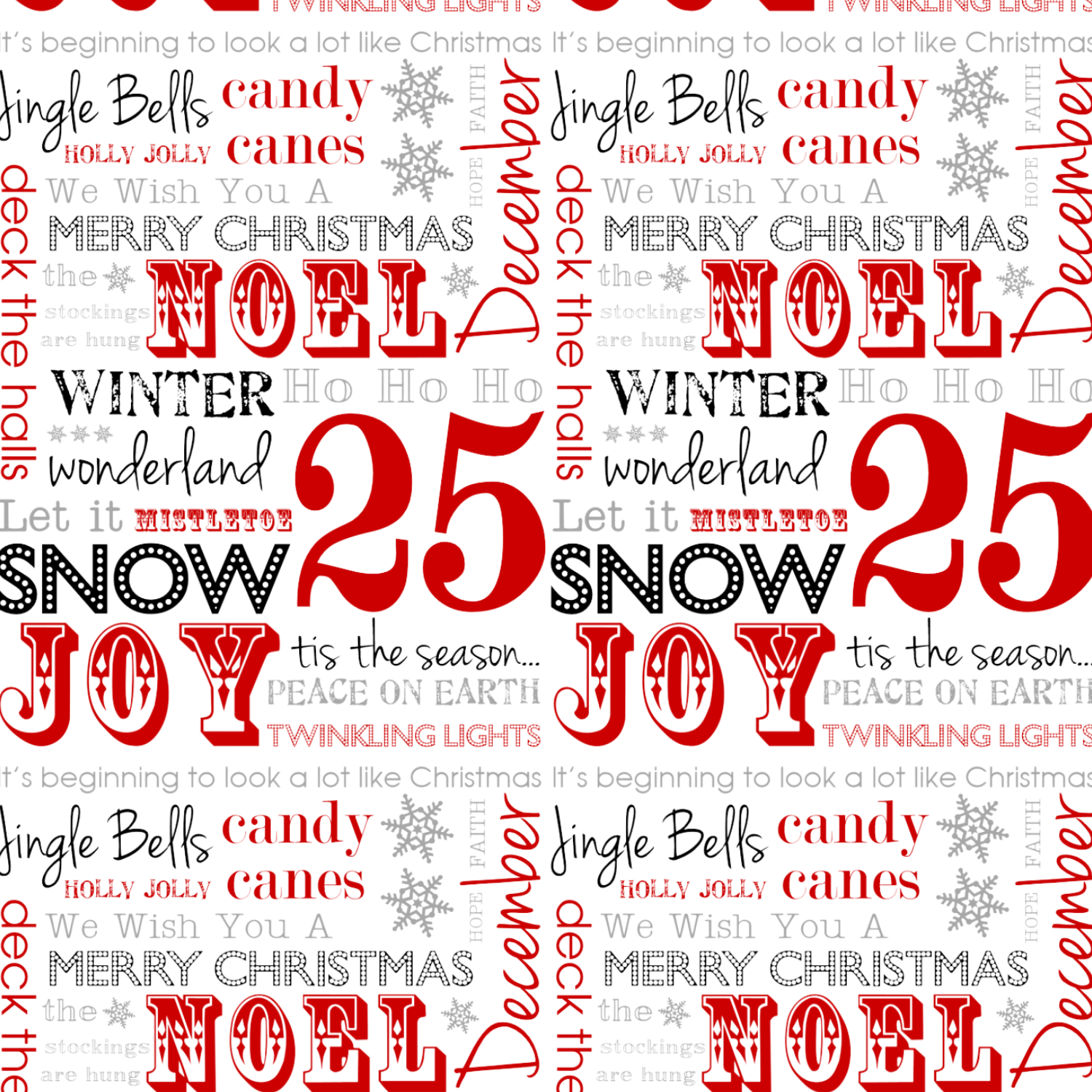 Christmas Scrapbook Paper 12x12