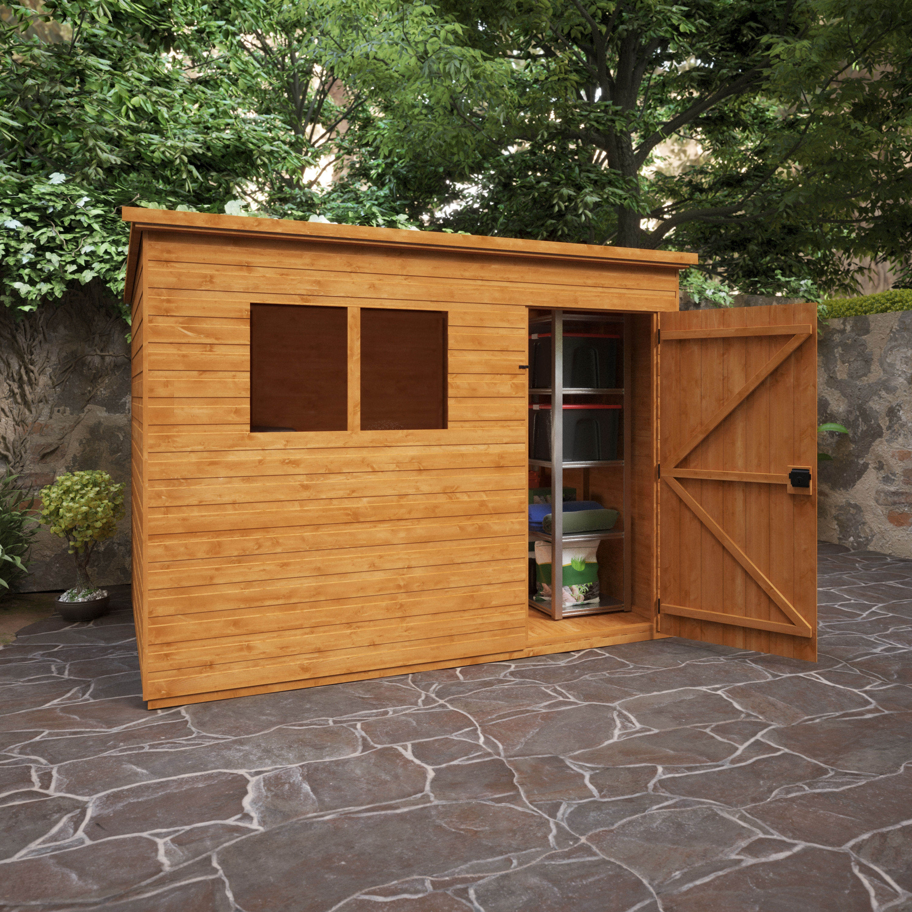 Super Pent Shed