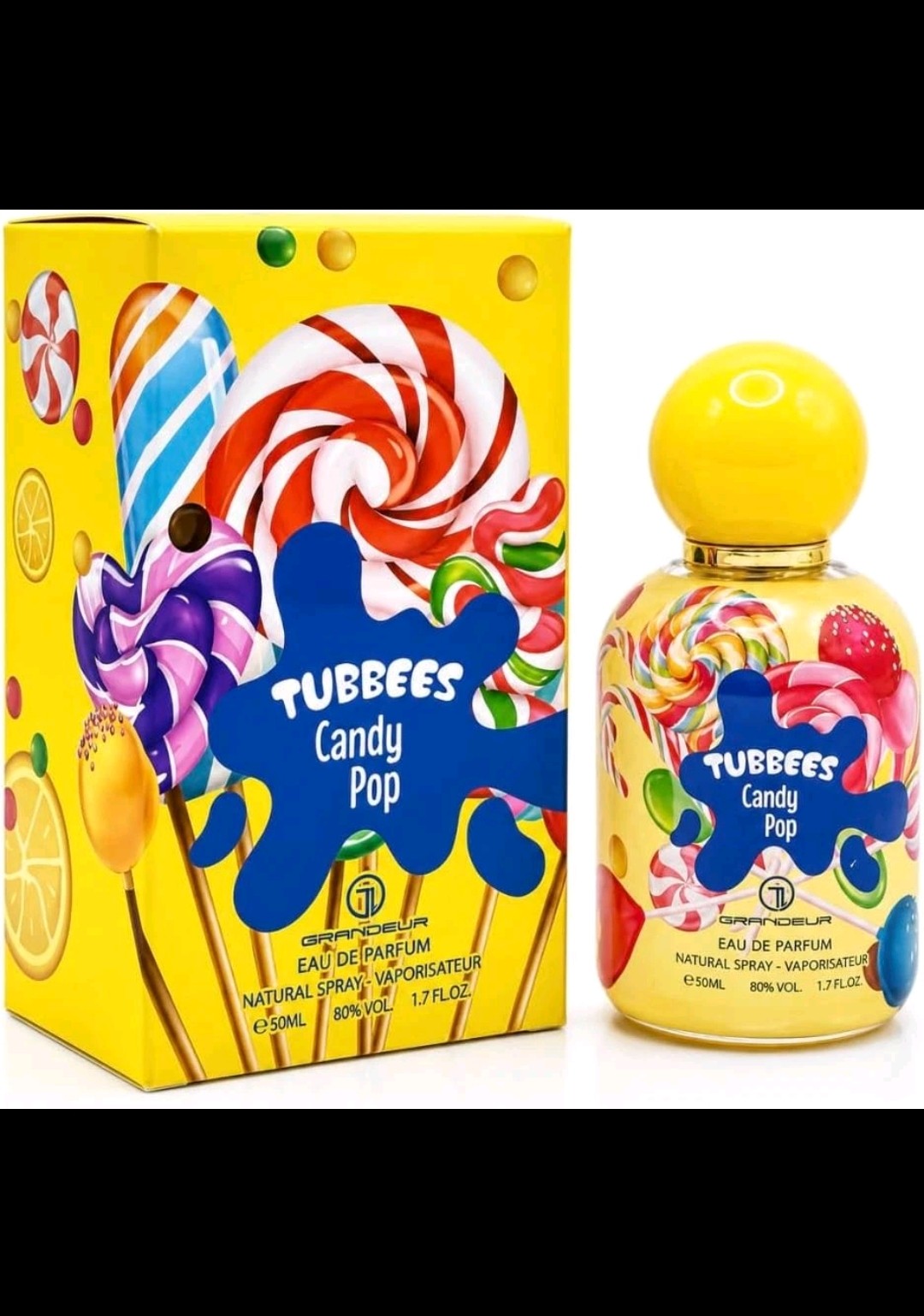 Tubbees by Grandeur – Candy Pop or Berry Blast – Unisex Eau de Parfum 50ml