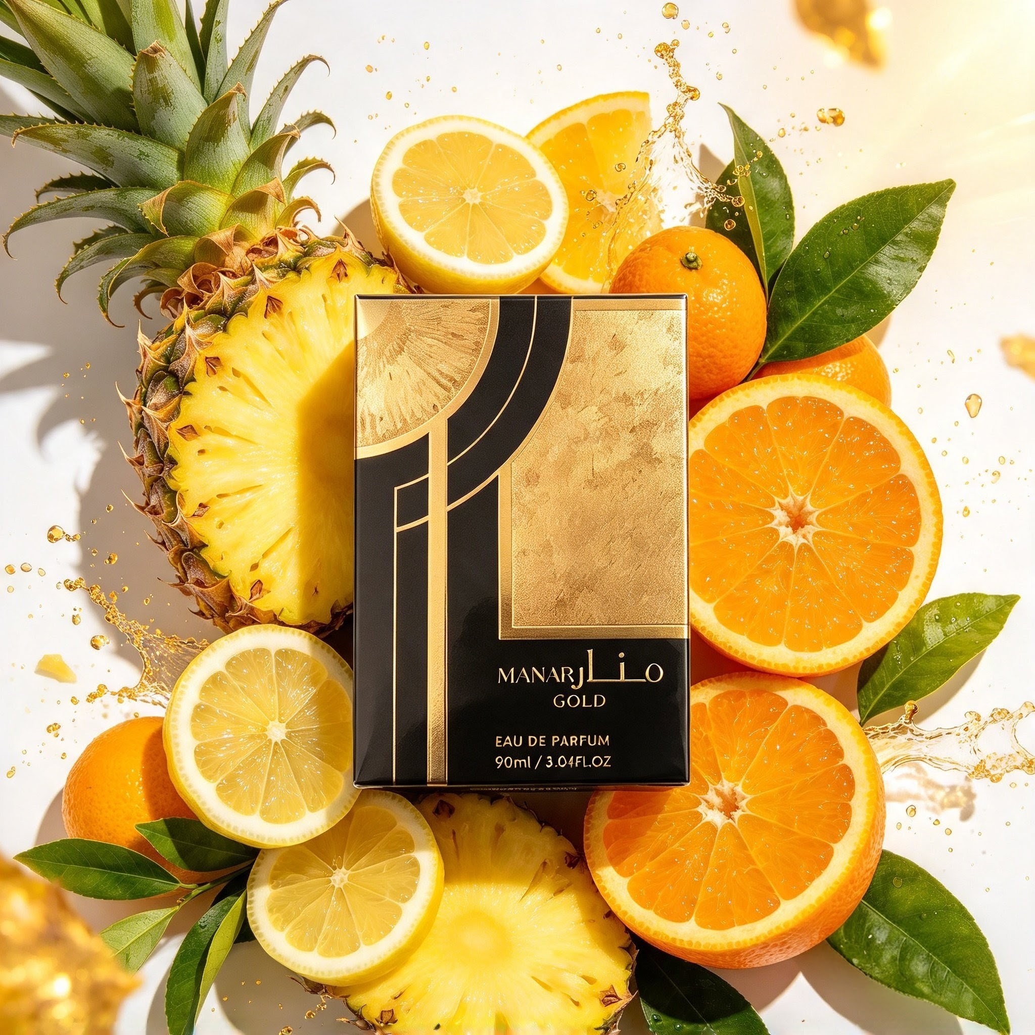 Athoor Al Alam Manar Gold Citrus – Unisex Eau de Parfum 90ml