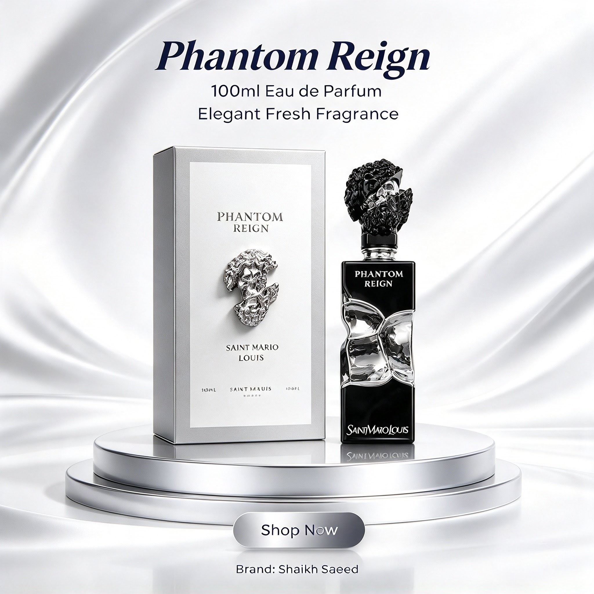 Saint Mario Louis Phantom Reign – Unisex Eau de Parfum 100ml