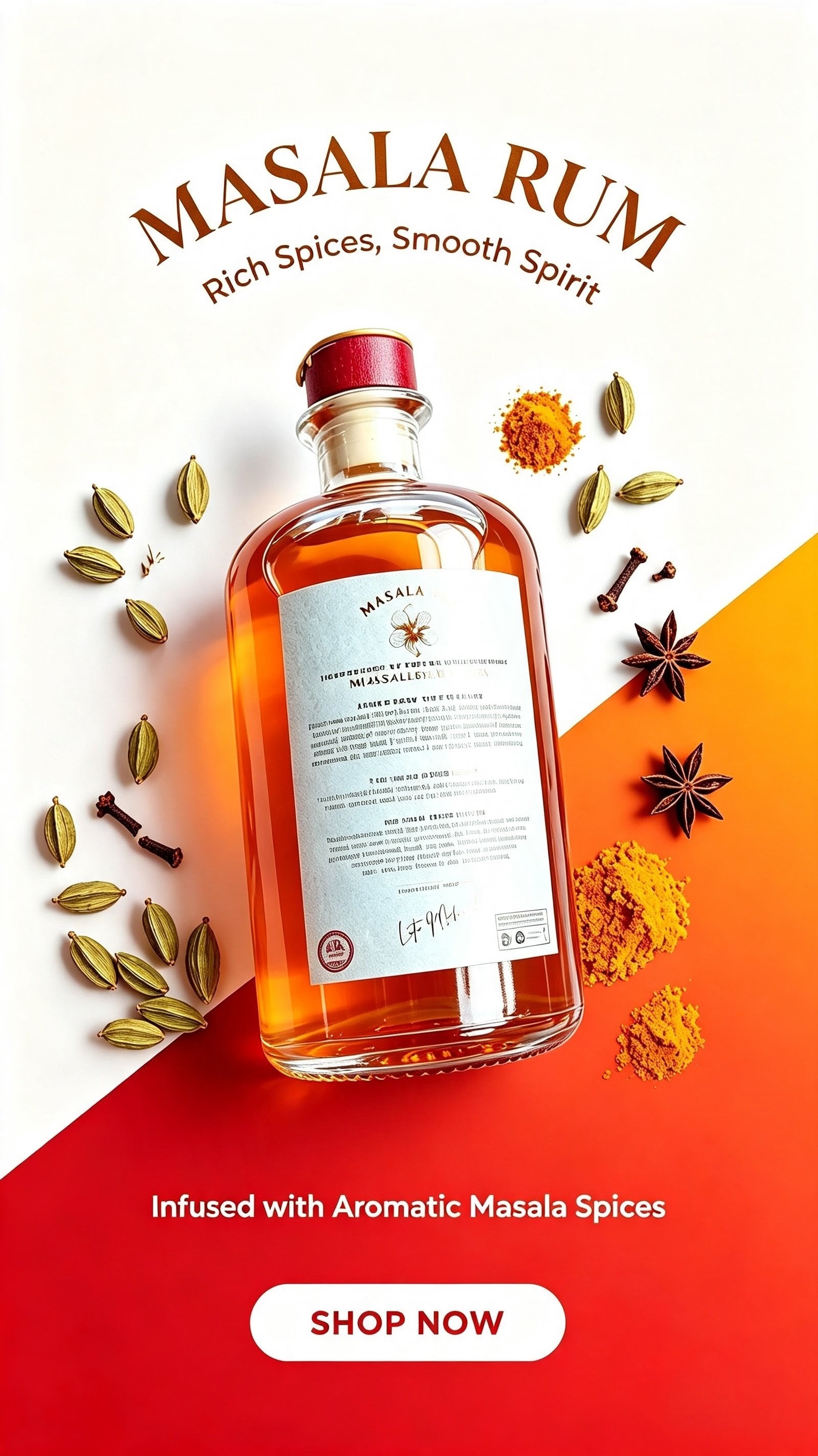 Masala Rum – 50cl