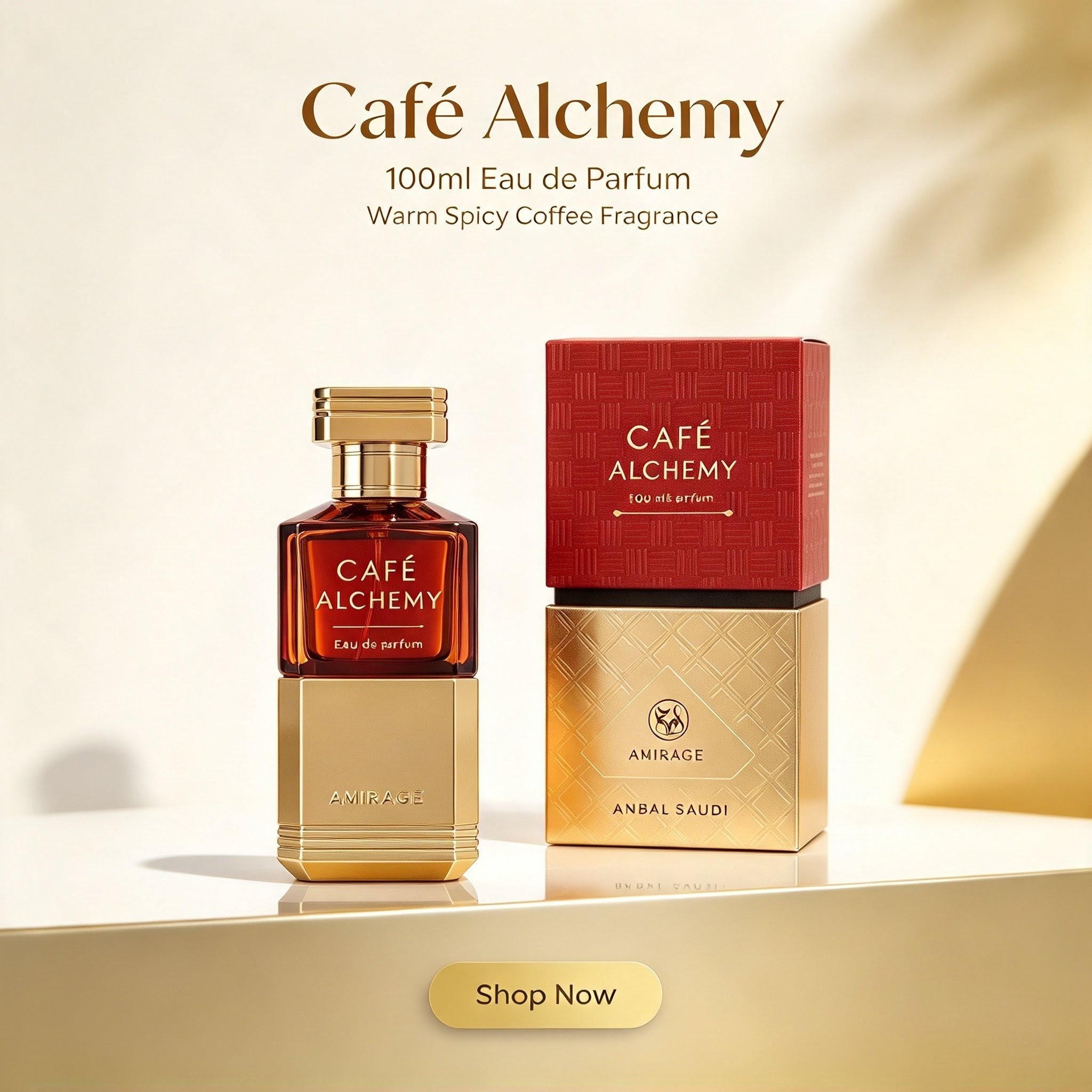 Amirage Café Alchemy – Unisex Eau de Parfum 100ml