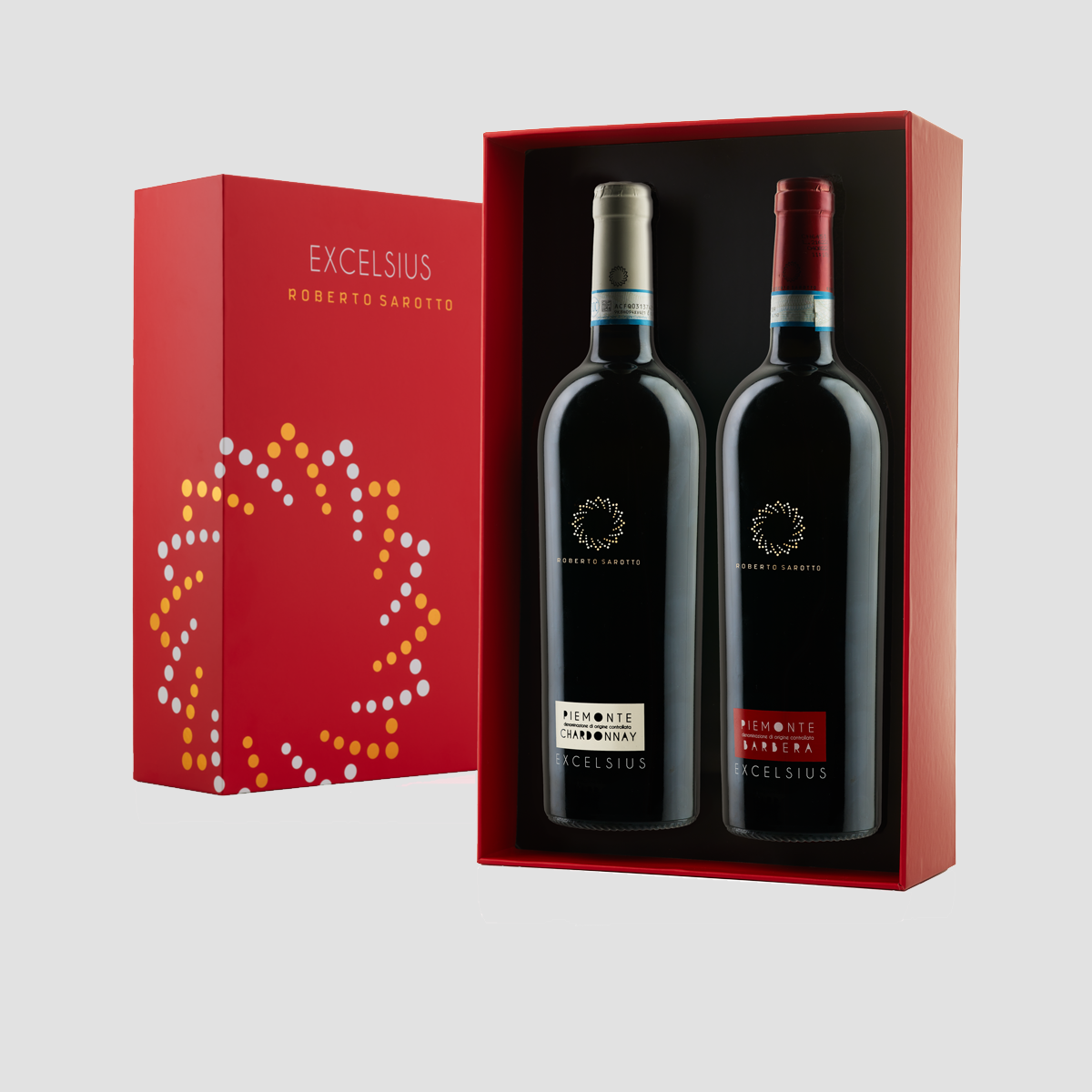 Excelsius Chardonnay & Barbera Piemonte DOC 2x75cl