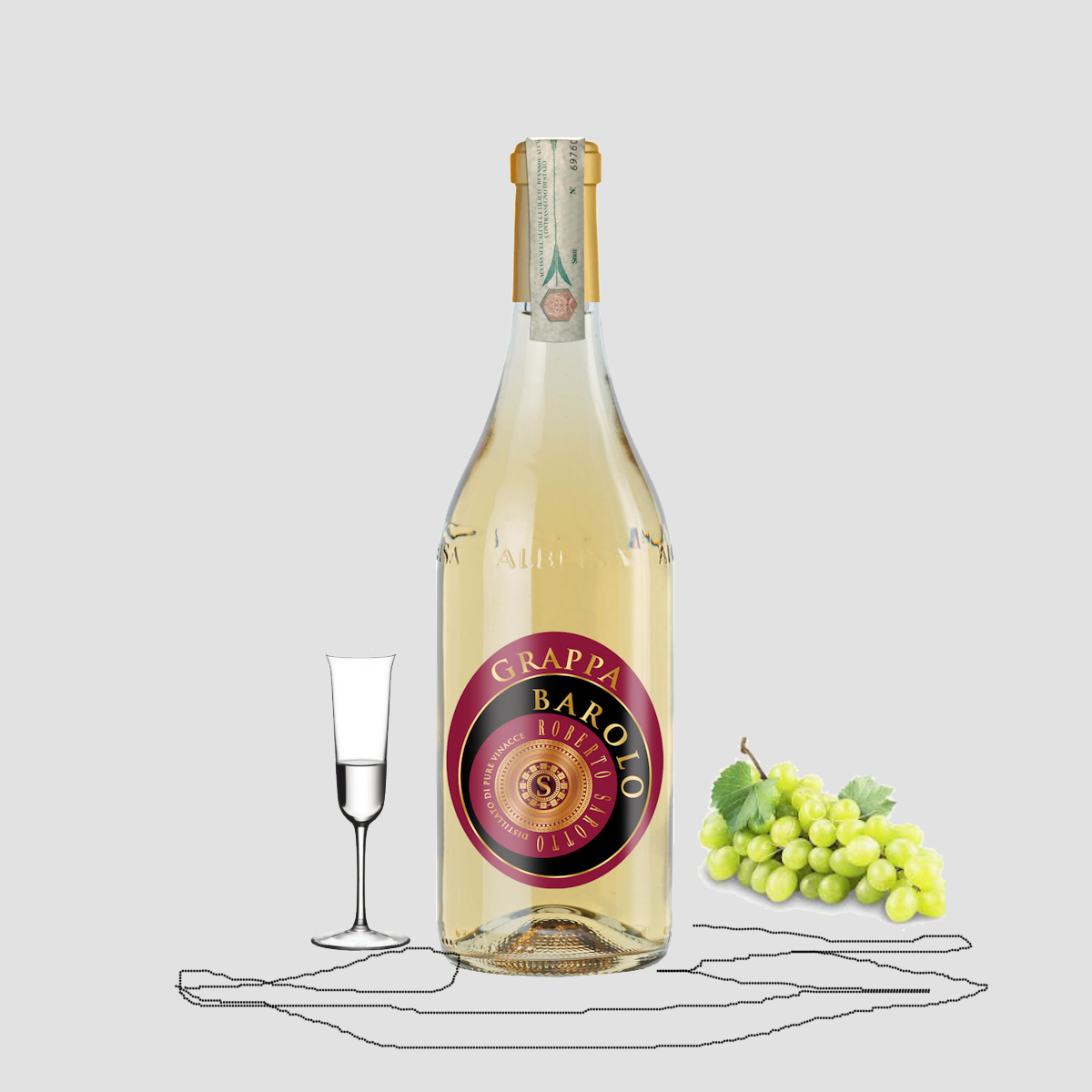 Sarotto Grappa di Barolo 70cl