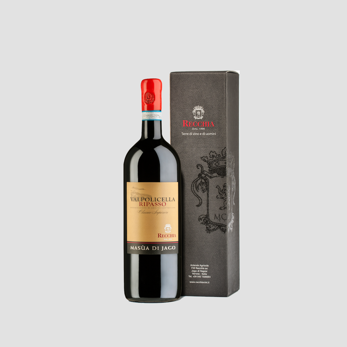 Masua di Jago Ripasso Valpolicella Classico DOC (im Etui) 150cl