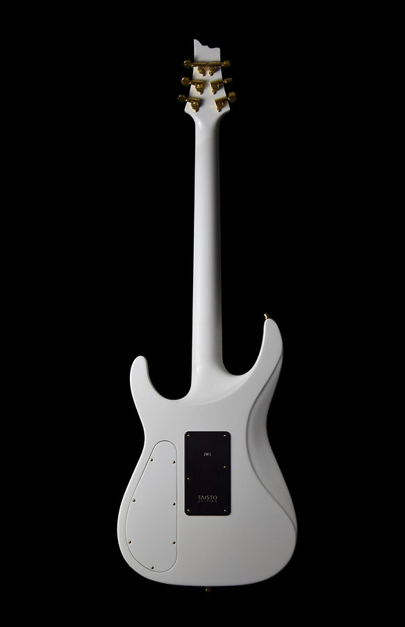 V25-FX Desire custom guitar with wraparound style bridge. First guitar customized for Jimmy Westerlund.
