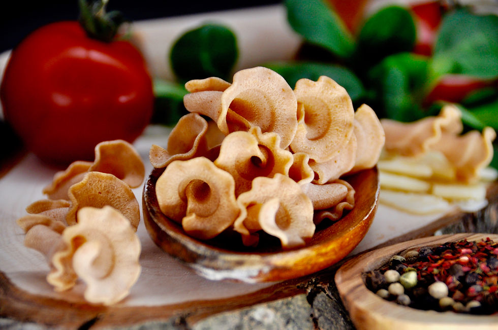 Thumbnail: Nudelwohl Pasta Tulpen - Tomate