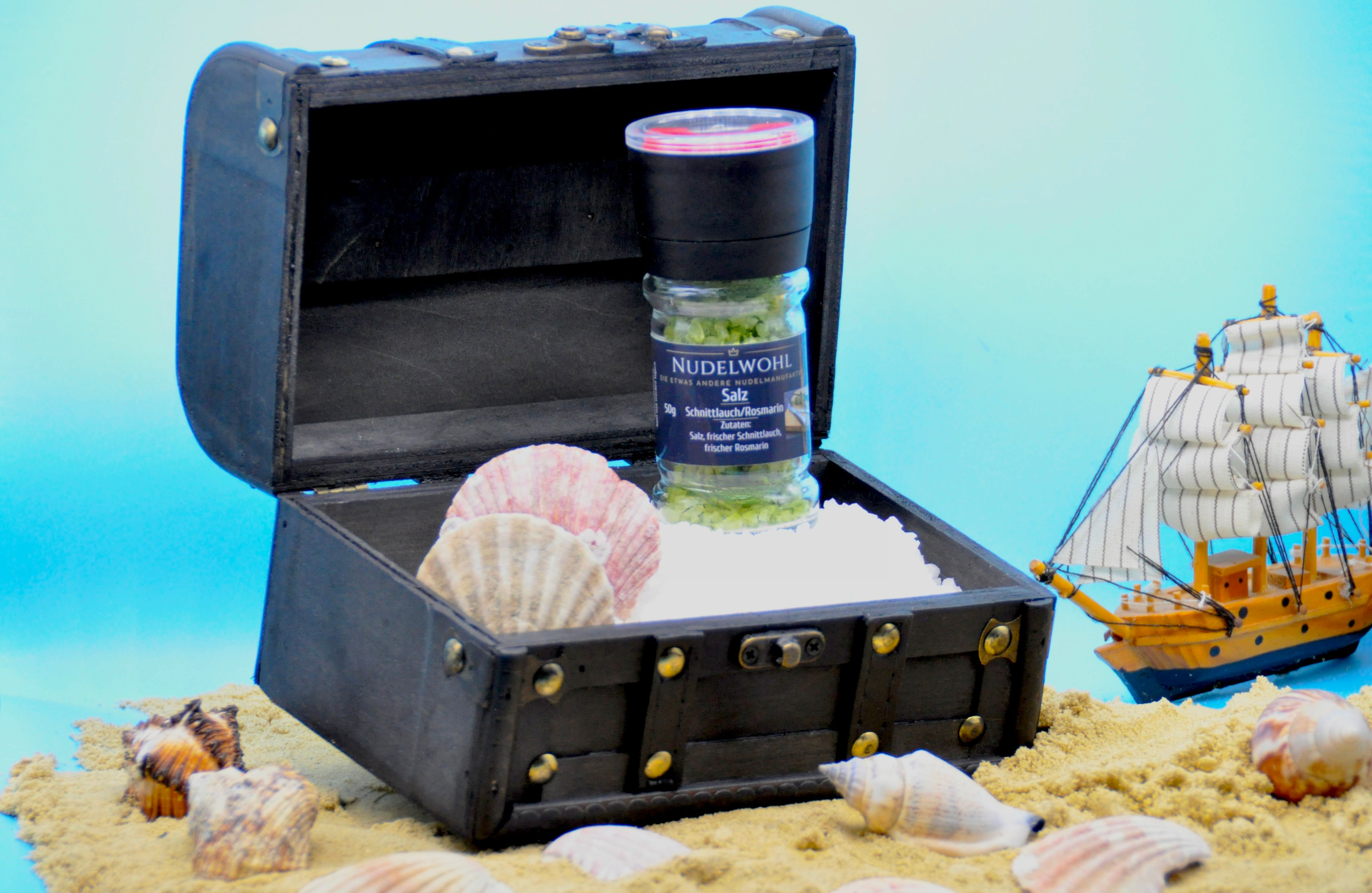 Nudelwohl Salz - Schnittlauch / Rosmarin