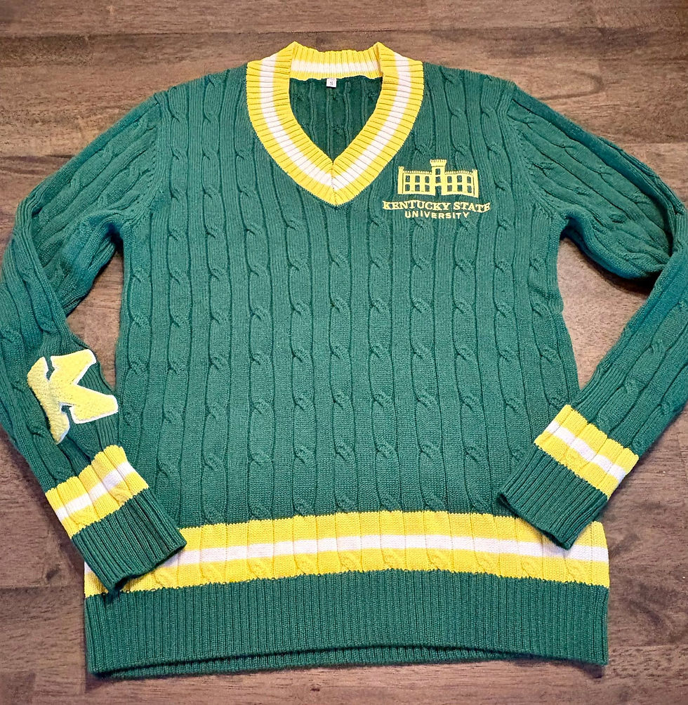 Thumbnail: CableNet V-Neck Sweater