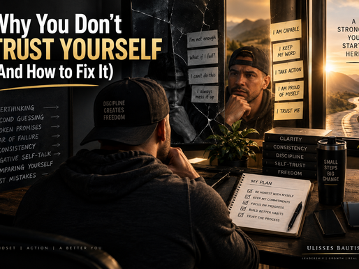 Person reflecting on self-trust, personal growth, and rebuilding confidence