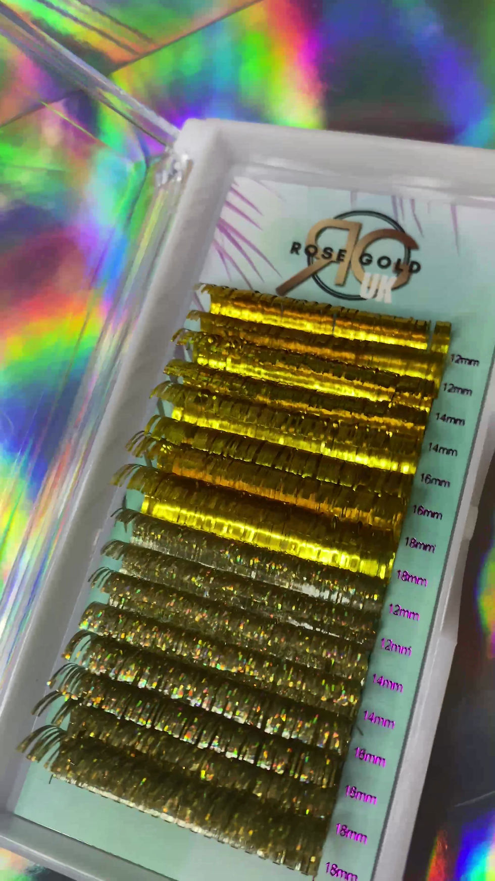 Thumbnail: Gold Holographic Lashes