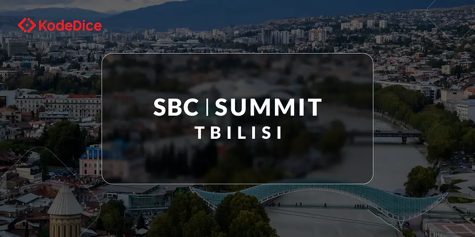 SBC Summit Tbilisi 2025