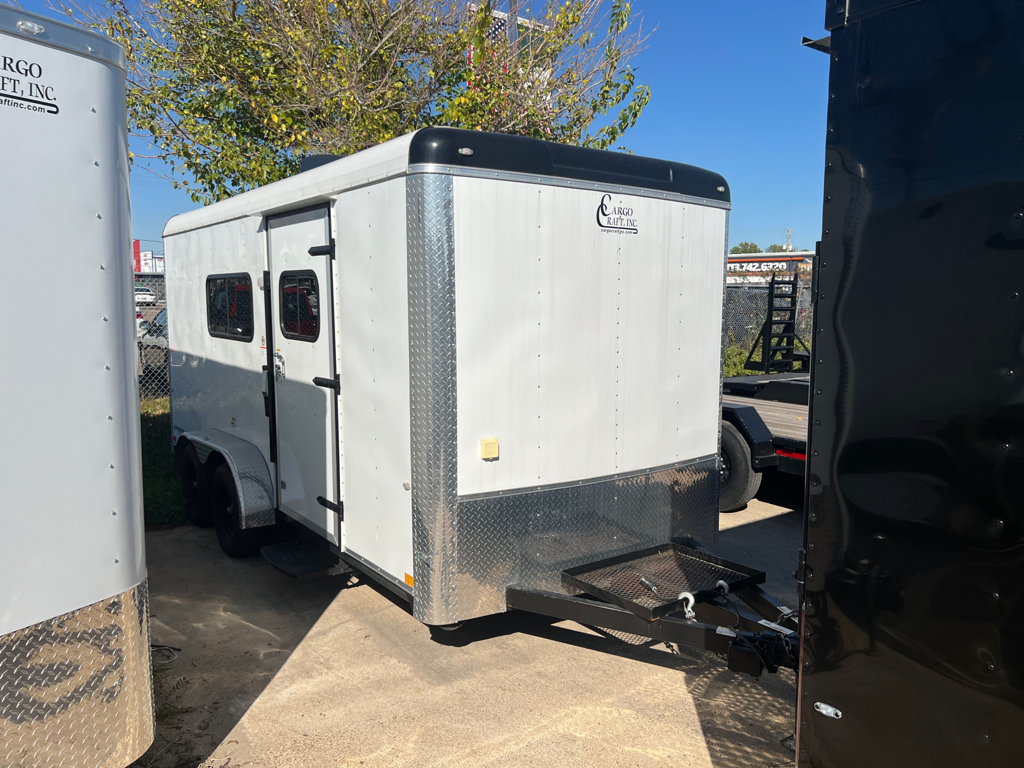 COOL DOWN TRAILER - Cargo Craft 16x7 w/13.5amp AC unit