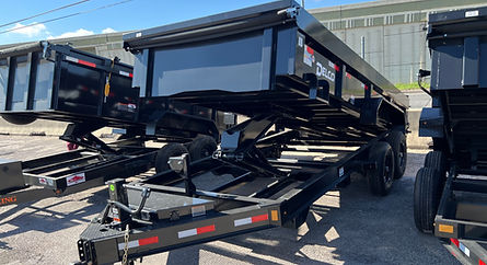 Delco Trailer 16x7 Dump Trailer
