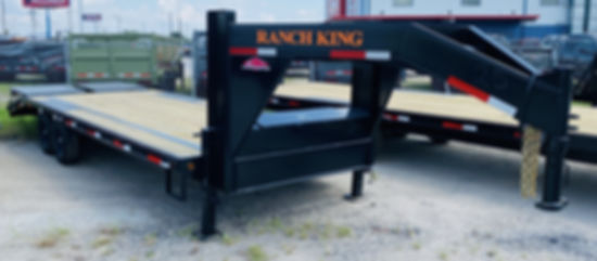 24' Tandem Axle Single-Wheel Gooseneck 14k GVWR