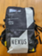 Black Nexus kitesurfing bag with multiple compartments