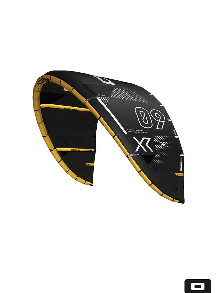 Black and gold XR kite, 09 model