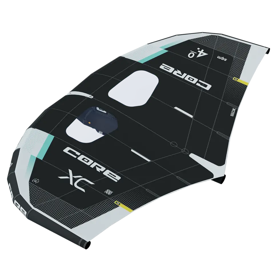 Close-up of Core XR5 kitesurf sail